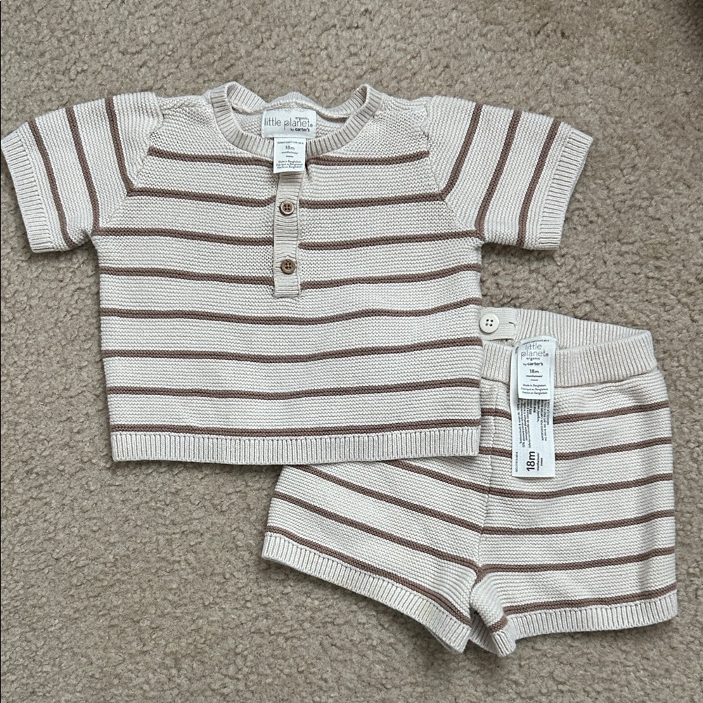 Little Planet Organic Cotton Two Piece Set 18 months